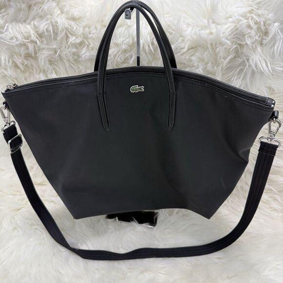 Lacoste L.12.12 Concept Weekend bag Black Women Large - Picture 1 of 14